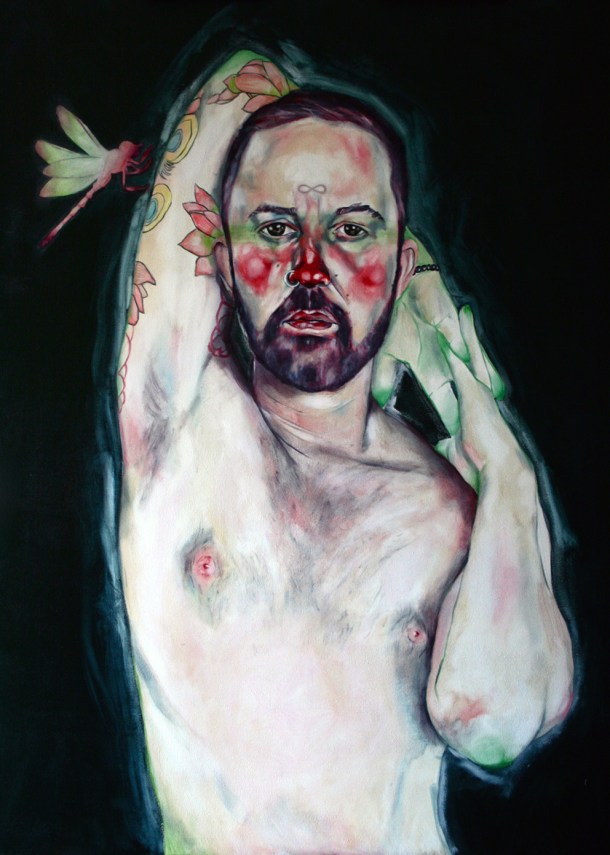 Katie Young, untitled, oil on canvas, 100 x 75 cm 