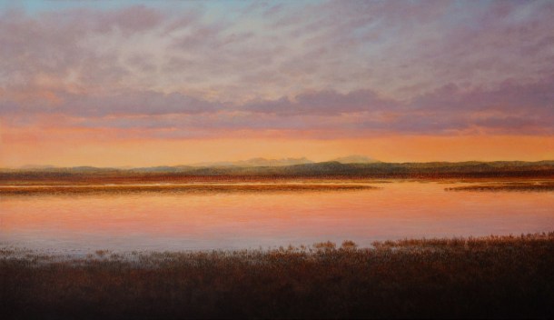 Adam Nudelman, In our private universe (2012), oil on canvas, 71 x 122 cm