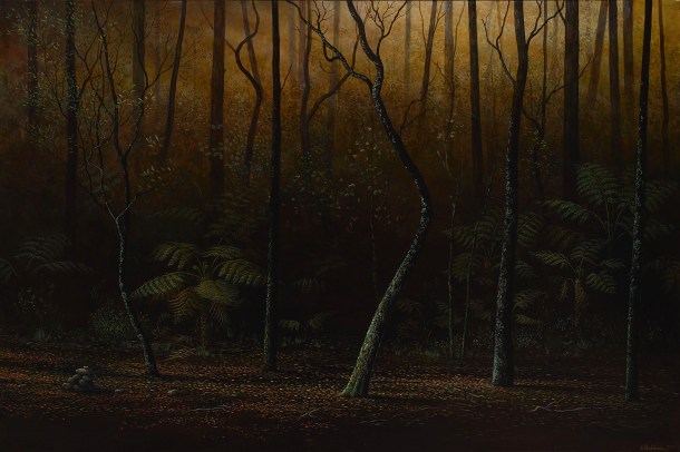 Adam Nudelman, Whose needs do we serve, 2015, oil on linen, 112 x 168 cm