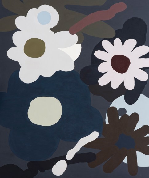 Kirra Jamison, Aster 5, 2016, acrylic on polyester 185.0 x 153.0 cm