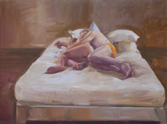 Dagmar Cyrulla, Safe, 2016, oil on linen, 122 x 91 cm