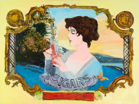 Gria Shead, BELLE AMI, 2016, Oil on board, 60x80cm