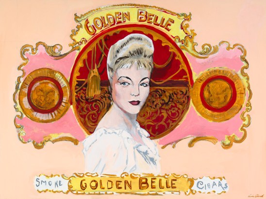 Gria Shead, BELLE, 2016, Oil on board, 60 x 80cm